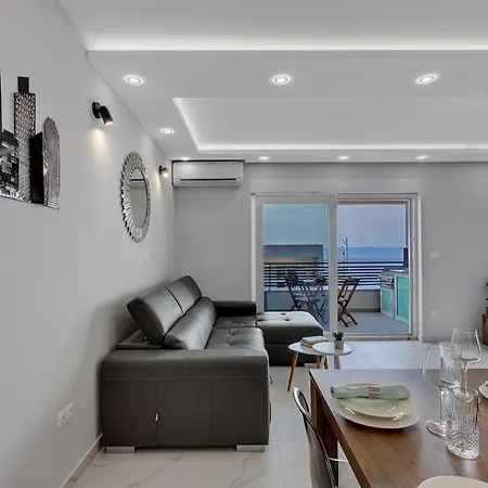 Lux App Caruso With Hot Tube And Amazing Sea View 아파트