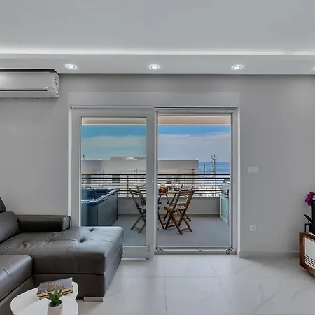 Lux App Caruso With Hot Tube And Amazing Sea View Makarská