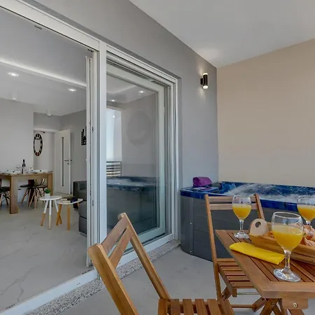 Lux App Caruso With Hot Tube And Amazing Sea View * Makarská